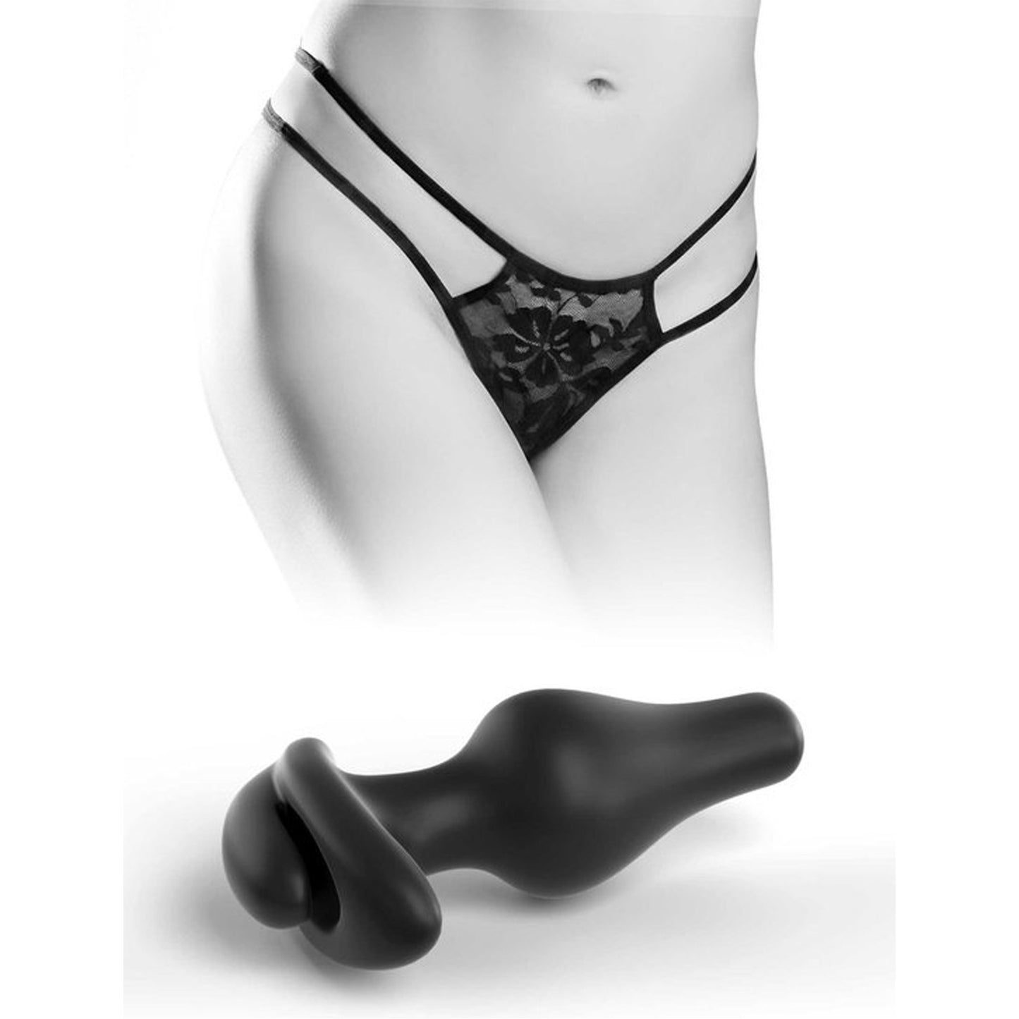 HookUp Panties - Crotchless Pleasure pearls string