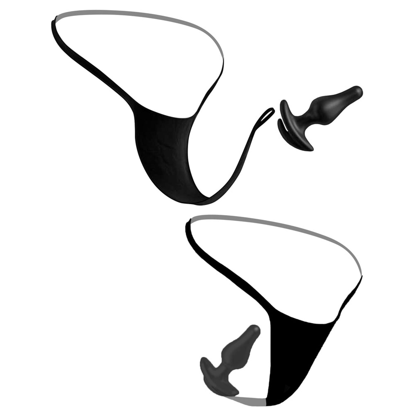 HookUp Panties - Crotchless Pleasure pearls string