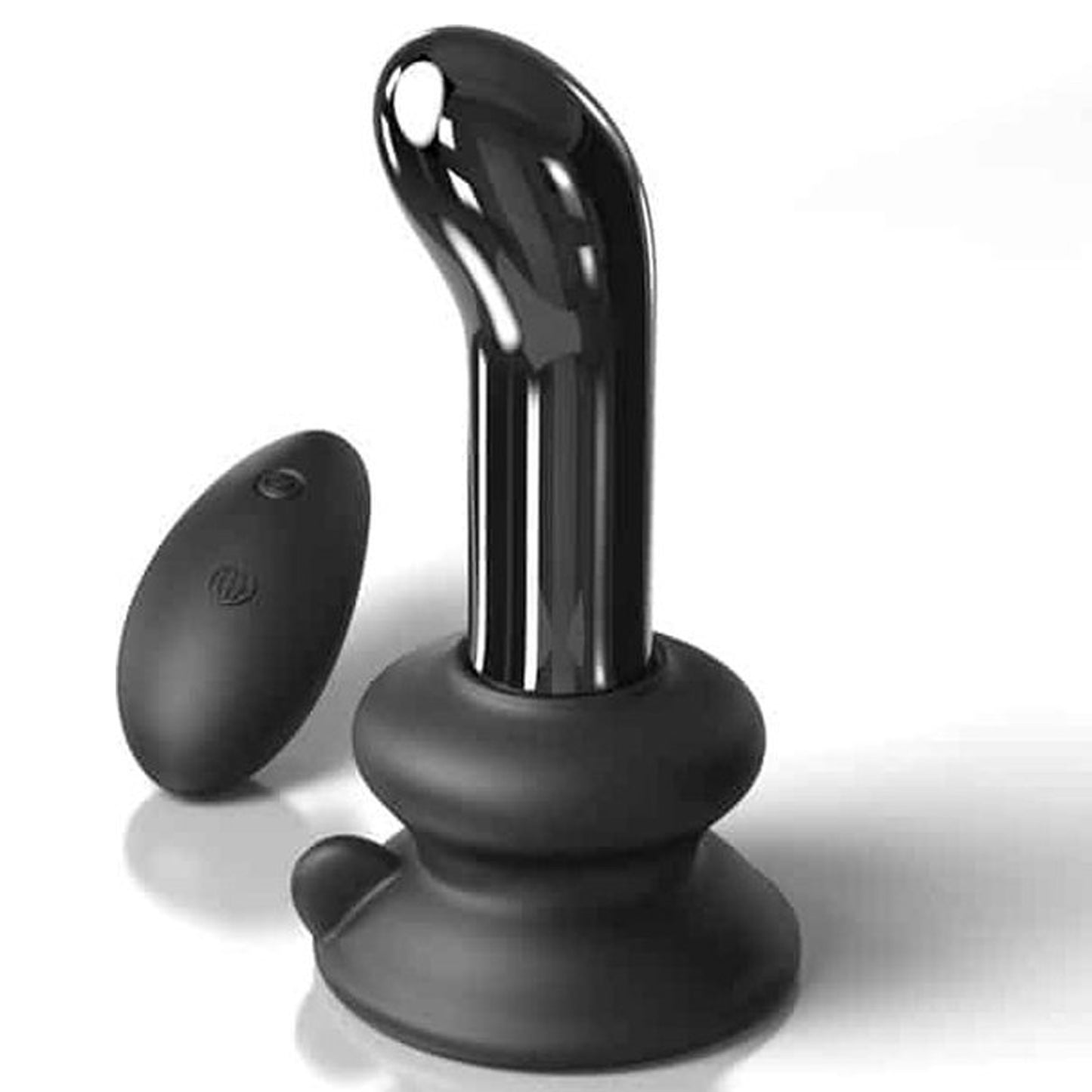 Icicles glazen prostaat plug met zuignap nr. 84