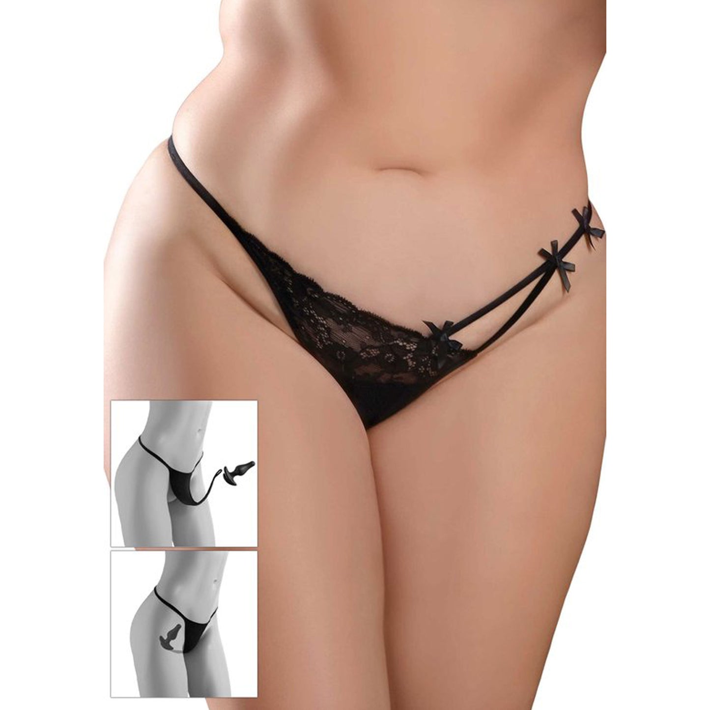 HookUp Panties - Remote Bowtie Bikini string