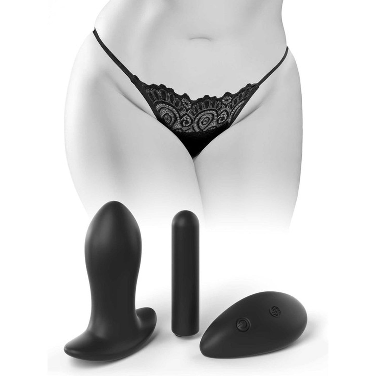 HookUp Panties Remote Lace Peek-a-Boo