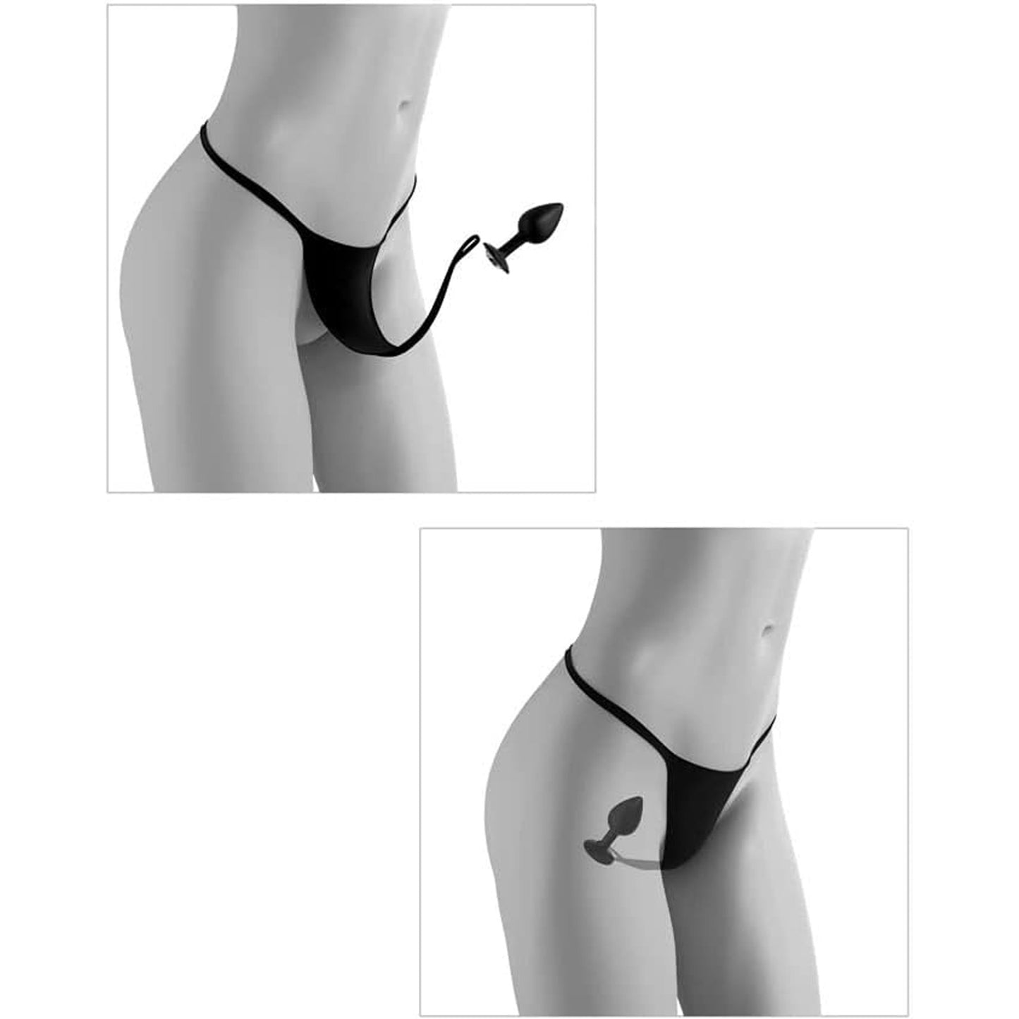 HookUp Panties Crotchless Secret Gem